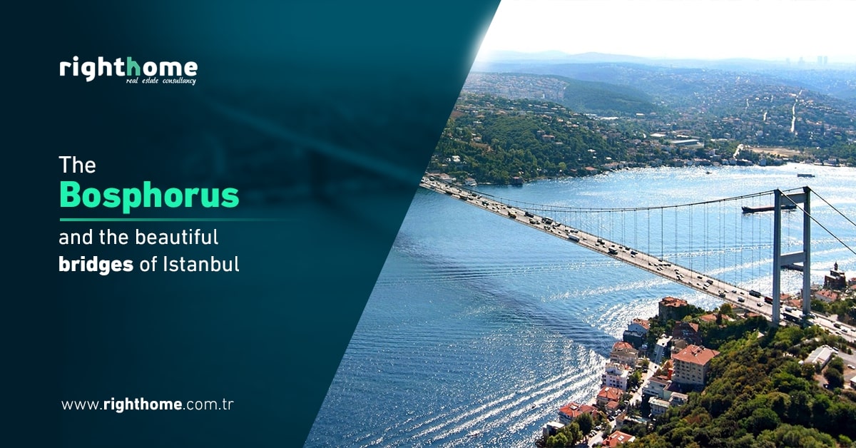 The Bosphorus , and the beautiful bridges of Istanbul