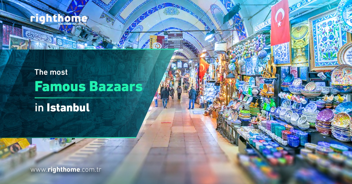 The most famous bazaars in Istanbul