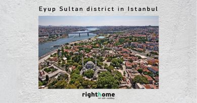 Eyup Sultan district in Istanbul 