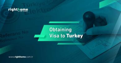Obtaining visa to Turkey