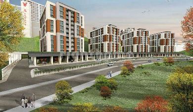 RH 166-The closest project to Istanbul new airport, luxurious apartments in a central location in Eyup district