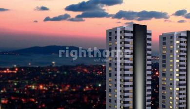 RH 368- Residential towers with flexible payment plans in Kartal area overlooking the islands